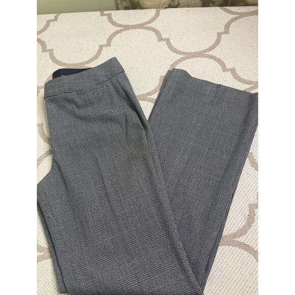 Express Editor Glen Plaid bootcut trouser pants, size 8, NWOT - Picture 1 of 15